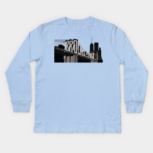 Brooklyn Bridge Kids Long Sleeve T-Shirt